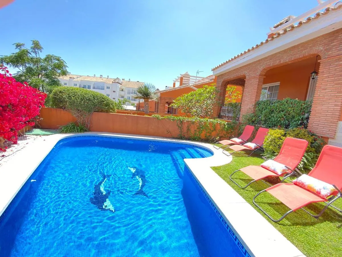 Villa With Heated Private Pool, Sea View& Turkish Sauna Benalmadena