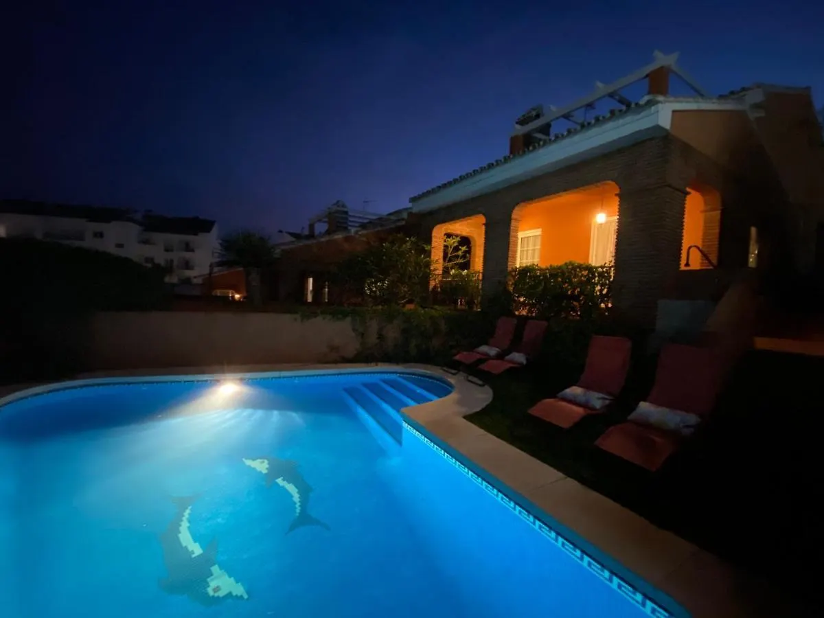 Villa With Heated Private Pool, Sea View& Turkish Sauna Benalmadena